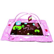 Ludi Playing blanket with mantinel and sword owl pink - Play Pad