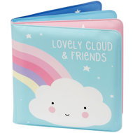 A Little Lovely Company - bath book - cloud and friends - Bath Book