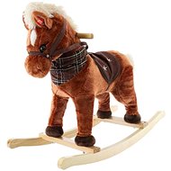 Rocking horse with sounds - brown - Rocker