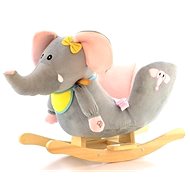 Rocking Elephant with melody - grey - Rocker