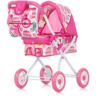CHIPOLINO Deep Stroller for dolls Emily Multicolour - Doll Stroller