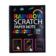 Kolorits Scratch art scratch pad 10 sheets C5 - Scratch Pictures