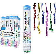 LUMA ejection confetti coloured serpentines, 30 cm - Confetti