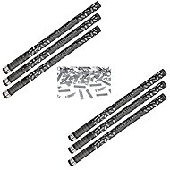 Party confetti Set of 6, 80 cm, silver metallic New Year's Eve - Confetti