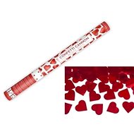 Party confetti 60 cm - red heart - wedding / valentine - Confetti