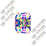 PARTYDECO Confetti mix of colours - coloured paper 6 pcs, 20 cm - Confetti