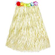 Rappa Hawaiian skirt for adults 72 cm natural - Costume