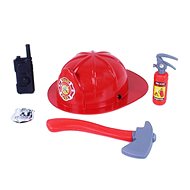 Rappa Firefighter set with helmet on blister 5 pcs - Costume Accessory