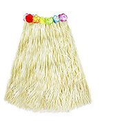 Rappa Children's skirt 45 cm natural - Costume