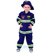 Rappa Children's fireman costume with Czech print L - Costume