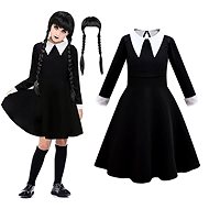 FunCo Wednesday classic with wig 134-146 XL - Costume
