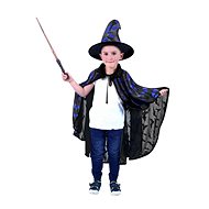 RAPPA Children's coat black with bat print with hat - Costume