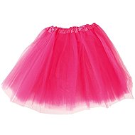 GUIRCA Retro ladies tutu skirt, neon pink, 40 cm - 80s - disco - Costume