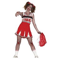 GUIRCA Women's zombie cheerleader costume, sizing. XL - Costume