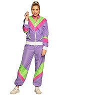 Boland Retro women's tracksuit purple sized. S - Costume