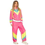 Boland Retro sweatsuit ladies pink sized. S - Costume