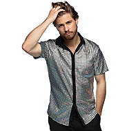 Boland Silver shirt Disco size. M - Costume