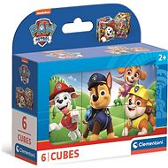CLEMENTONI Picture Cubes Paw Patrol, 6 cubes - Kids’ Building Blocks
