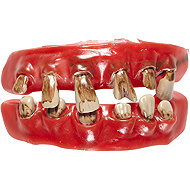 Widmann Aged teeth, latex - Costume Accessory