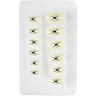 Widmann Witch's glow-in-the-dark nails 12 pcs, self-adhesive - Costume Accessory