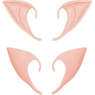 Widmann Elf ears pointed, beige - Costume Accessory