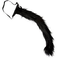 Widmann Devil tail 52 cm, black - Costume Accessory