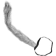 Widmann Grey wolf tail 52 cm, furry - Costume Accessory
