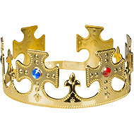 Boland Royal Crown Gold - Costume Accessory
