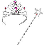 Boland Princess crown and wand set - Costume Accessory
