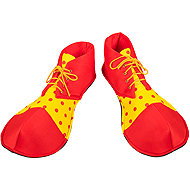 Boland Clown shoes yellow and red - Costume Accessory