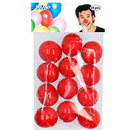 Boland Clown noses red 24 pcs - Costume Accessory