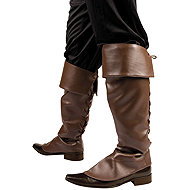 Boland Shoe cover soldier brown - Costume Accessory