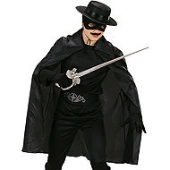 Widmann Children's black cloak 100 cm - Costume Accessory