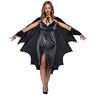 Boland Bat Witch Cloak 120 cm - Costume Accessory