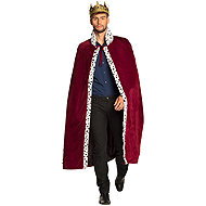 Boland Royal coat dark red 140 cm - Costume