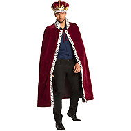 Boland Royal coat with cap red 140 cm - Costume
