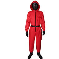 FunCo Squid Game Guard with Mask and Gloves M - Costume