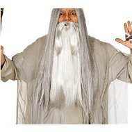 GUIRCA Grey extra long beard Gandalf - Costume Accessory