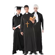 GUIRCA 3 in 1 - judge, priest and student, vel. L 52/54 - Costume