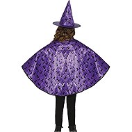 GUIRCA Children's set purple witch - Costume