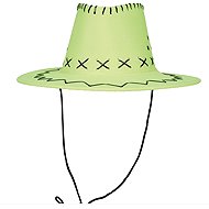 GUIRCA Cowboy hat green - Costume Accessory