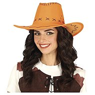 GUIRCA Cowboy hat orange - Costume Accessory