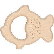 Goki Wooden Rattle, Fish - Baby Rattle