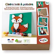 Aladine Wooden picture to complete - Fox - Creative Kit