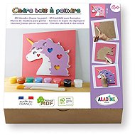 Aladine Wooden picture to complete - Unicorn - Creative Kit