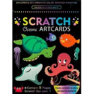 FANDY Scratch Picture Mark 9 pcs 02, pirate - Creative Kit