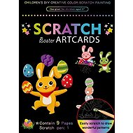 FANDY Easter Scratch Art Picture Mark 9pcs 13 - Creative Kit