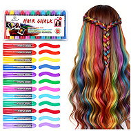 FunCo Super Cool Hair Chalk Large Set 12pcs - Hair Chalks