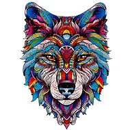 Kruzzel 24552 Wooden puzzle wolf, 170 pieces, 38 × 27 cm - Jigsaw Puzzle