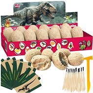 Kruzzel 24982 Set for small archaeologists - dinosaur eggs, 12 pcs - Experiment Kit